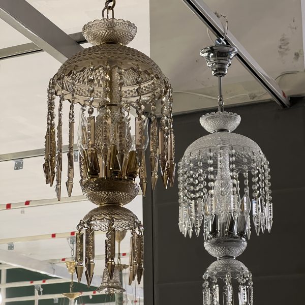 لوستر قندیلی ۵شعله باکارات نیکان دکور